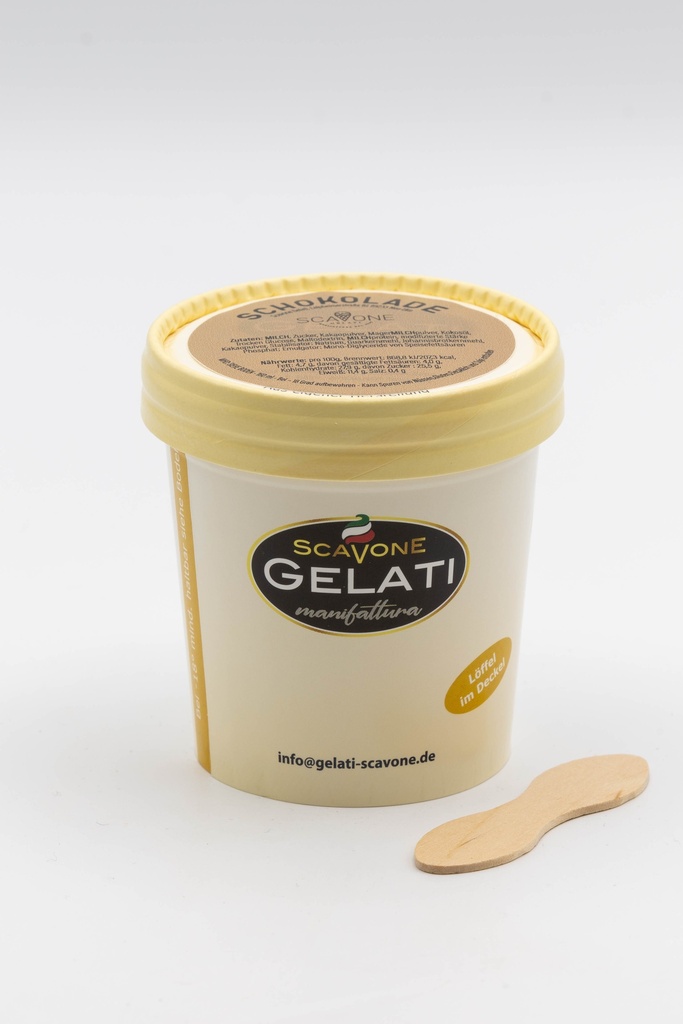 Schokolade Becher